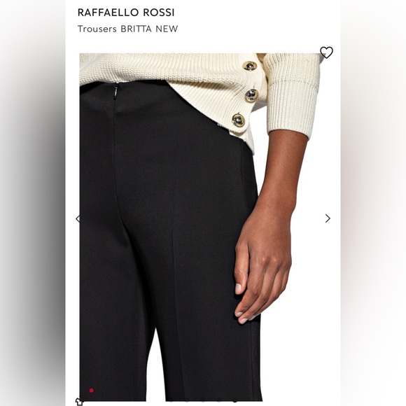 Ladies size 7/8 navy Britta pants by RAFFAELLO ROSSI - Picture 12 of 12